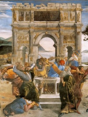 Punishment of the Rebels - Botticelli