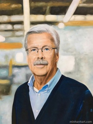 Senior Executive Portrait – A Tribute to Wisdom, Leadership, and Legacy