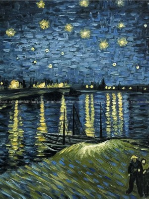 Starry Night Over Rhone by Vincent van Gogh