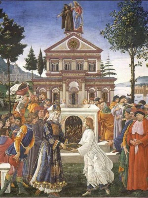 Temptations of Christ - Botticelli