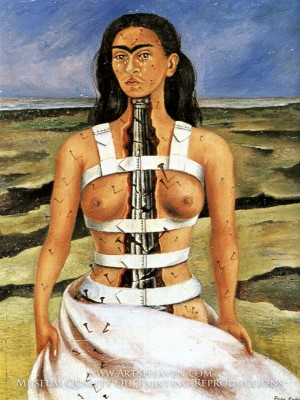 The Broken Column - frida kahlo