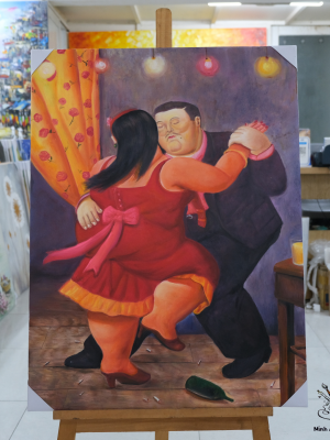 The Dancers by Fernando Botero