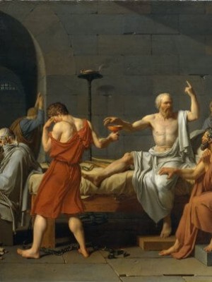 The Death of Socrates - Jacques Louis David