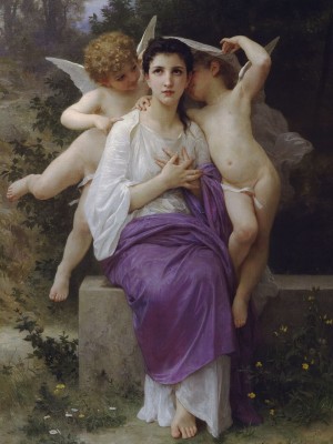 The Heart_s Awakening - William Adolphe Bouguereau