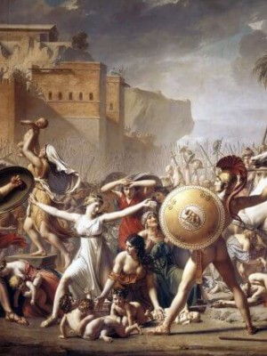 The Intervention of the Sabine Women - Jacques Louis David