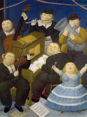 The Musicians - Botero