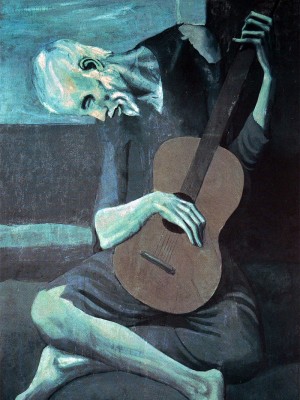 Nghệ sĩ guitar già Picasso