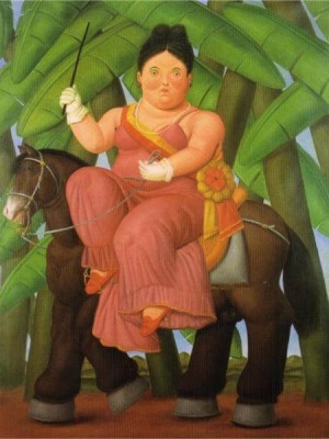 The President and First Lady - Botero