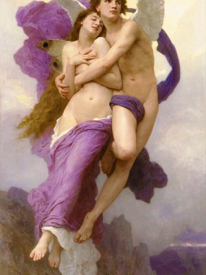 The Rapture of Psyche - William Adolphe Bouguereau
