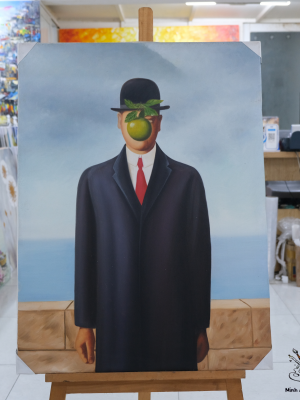 The Son Of Man by Rene Magritte