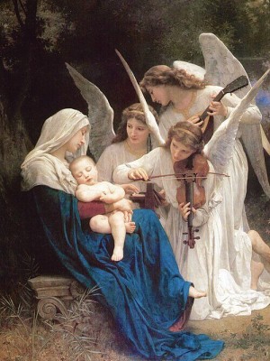 The Song of the Angels - William Adolphe Bouguereau