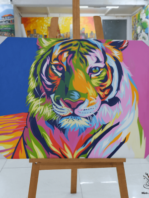 Tiger painting