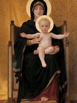 Virgin and Child - William Adolphe Bouguereau