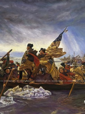 Washington Crossing the Delaware by  Emanuel Leutze