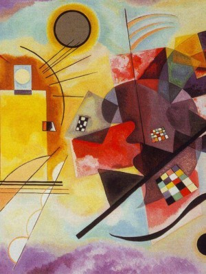 Yellow Red Blue - Kandinsky